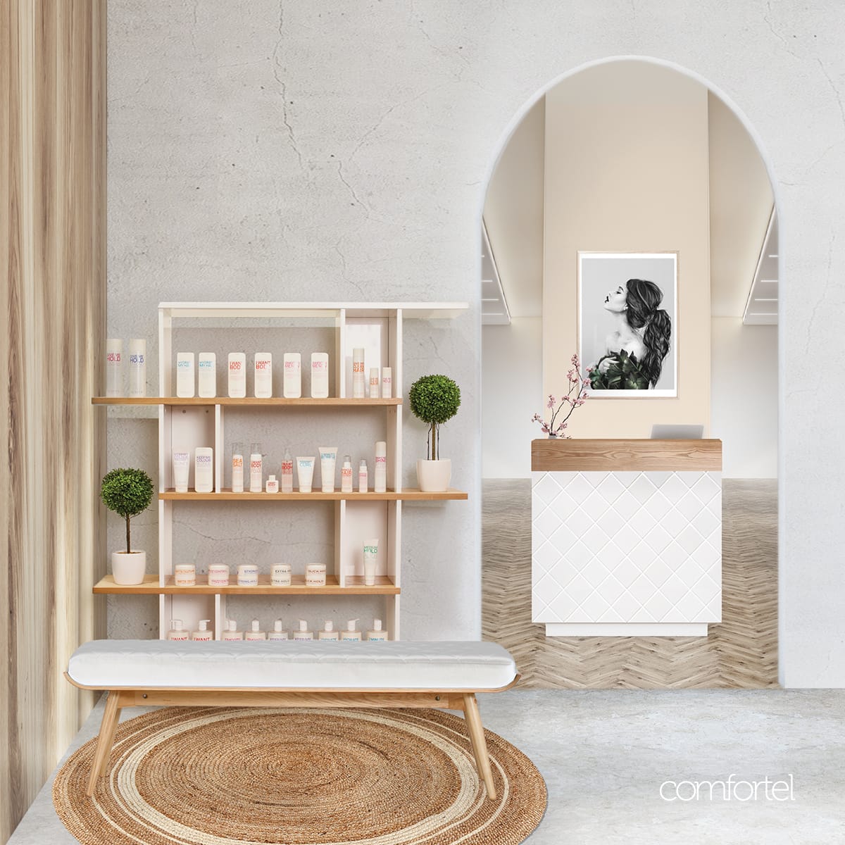 reception desk