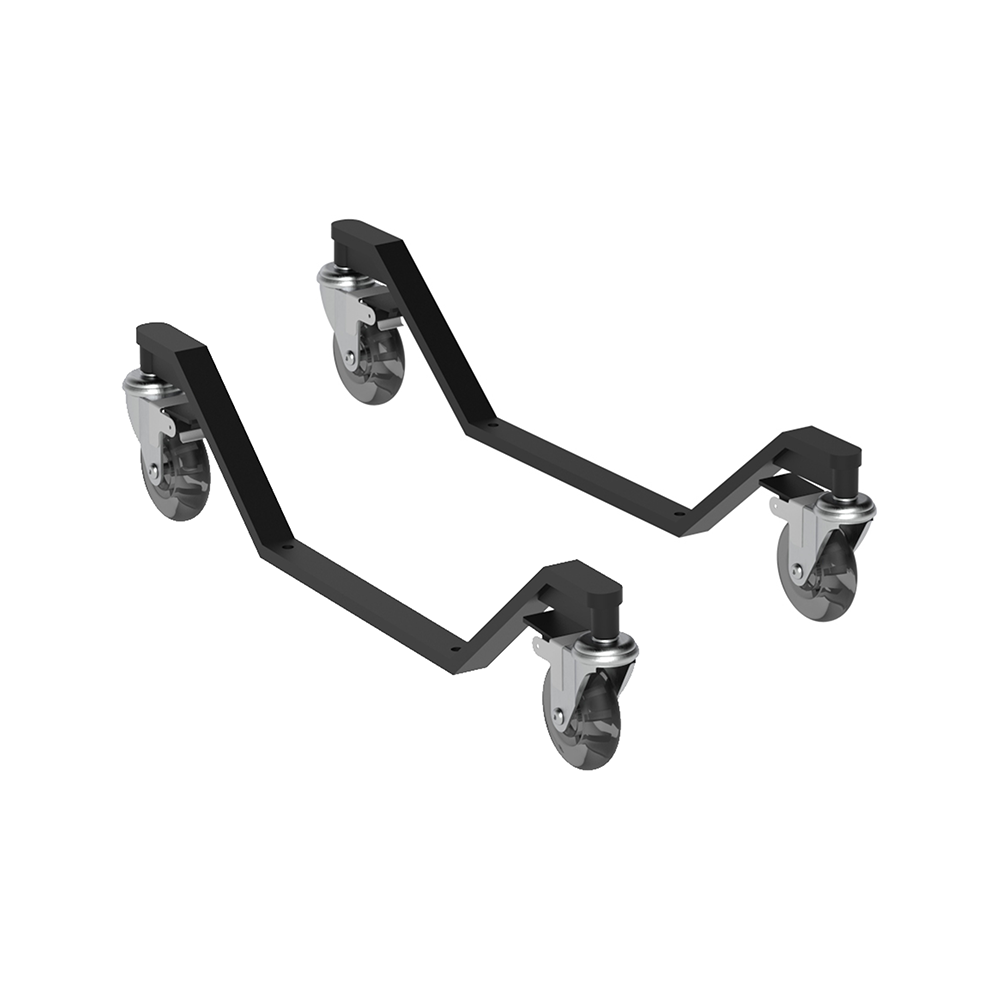 8030-W Salon Mirror Frame Wheels