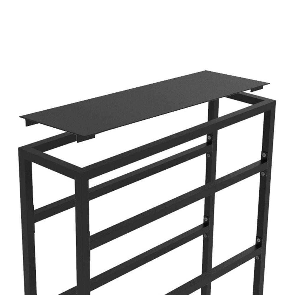 8030 Salon Mirror Frame - Shelf