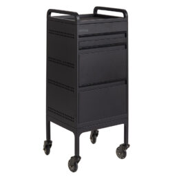 Studio 3 Drawer Trolley Black