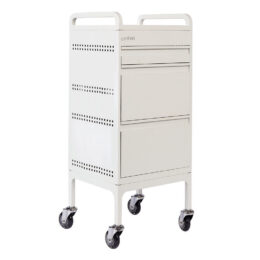 Studio 3 Drawer Trolley White