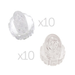 AquaGlo - Replacement Tip (10 X L , 10 X S)