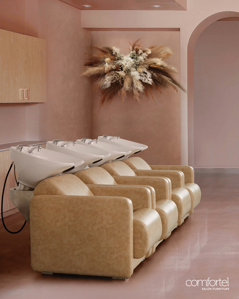 Beautiful Blush Salon Furniture Salon Inspiration by Comfortel